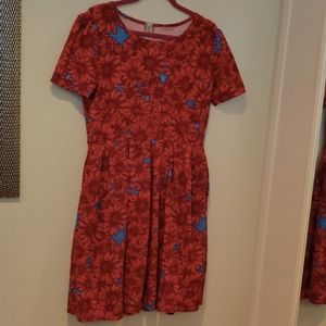 Aline "Amelia" floral dress with pockets